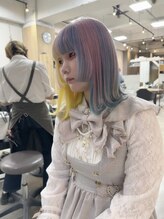 ペールカラーも魅力的♪映えなデザイン提案＊【大宮/ブリーチ/リタッチ/ケアブリーチ/ハイブリーチ/学割】