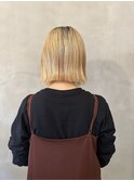 切りっぱなしボブ×ハイトーン