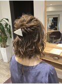 かわいくなっちゃお☆ハーフアップアレンジ【本厚木】