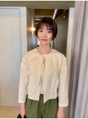 ぱつっとボブ/伸ばしかけショート/ショート［南青山］