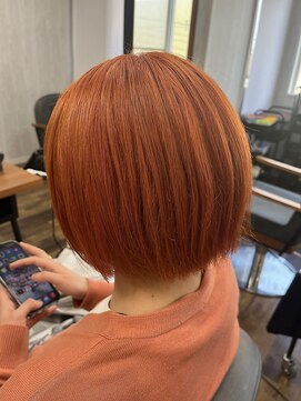 テーラヘアー 岩槻店(TELA HAIR) オレンジ