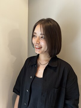 ガーランド (Garland) 切りっぱなしボブ/顔周りレイヤー/前髪/原宿神宮前