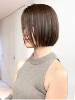 ジルブラン(JIL BLAN) ハイライトバレイヤージュダブルカラーショートカット30代40代
