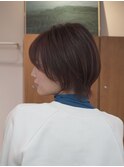 ショートスタイル/暖色カラー