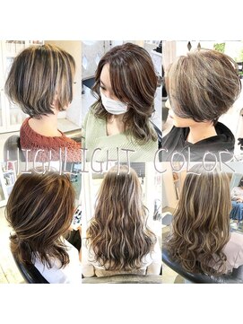 ヘアー アトリエ エゴン(hair atelier EGON) 立体感が魅力☆ハイライトカラー