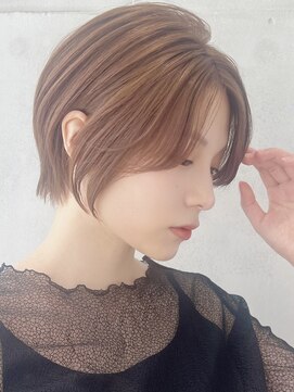 セイドット オモテサンドウ(Say. omotesando) say.田代ショートボブ黒髪ボブウルフネビージュ小顔ワンレン韓国