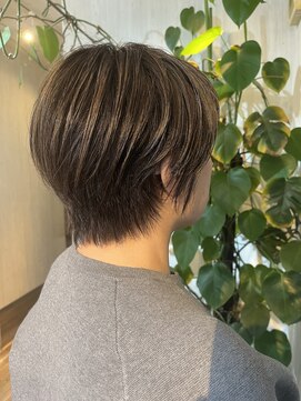 スパリゾート オハナ(SPA RESORT OHANA) くびれレイヤーショートカット20代30代40代