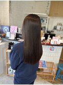 髪質改善ストレート