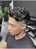 オールバック