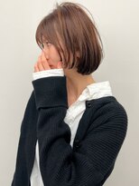 ラウンジ モリオ イケブクロ(Lounge MORIO Ikebukuro) 【morio】池袋　美容室　前上がりボブ　レトロ　ミディアム♪