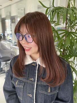 ハピネス 西大寺店(Happiness) レイヤーカット 顔まわりレイヤー 小顔カット