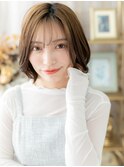 丸みフォルムオンブレ小顔くびれヘアボブルフc6志木20代30代40代