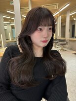 ボタン ハカタ(VOTAN hakata) 市野瀬裕奈/博多韓国ヘア/顔周りカット/レイヤーカット/暗め