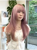 韓国風ミルクティーベージュブラウンカラーグレージュカラー
