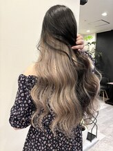 リオリス ヘア サロン(Rioris hair salon) ミルクティーインナーカラー