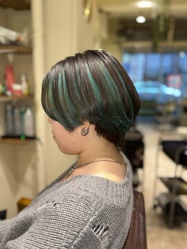 シェリー(cherie) アンブレラ×グリーン