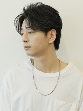 アコロン(acoron.) センターパート/カルマパーマ/池袋メンズカット