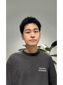 スパイキーショートメンズ短髪メンズショート30代ヘアスタイル