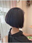 前下がりボブ