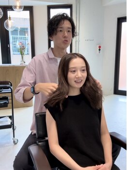 リラ(Lila’s)の写真/【小さな美容室】2席のみのマンツーマンサロン◎1人1人に寄り添った丁寧なカウンセリングと施術が魅力*