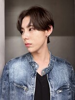 アルバム 渋谷パルコ(ALBUM)&nbsp;フェザーパーマ刈り上げセンターパート_F30359