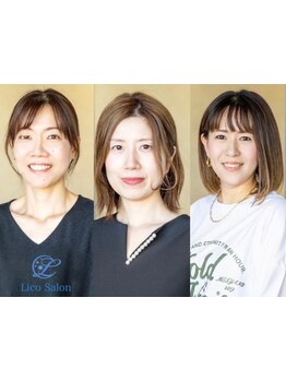 女性同士だからこそ、相談しやすい！女性ならではの細やかな気配りと丁寧な接客で、理想のスタイルに♪