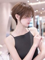 イルハバナ 渋谷(ill HAVANA) ショートヘア 小顔 オリーブグレー 大人可愛い 20代30代