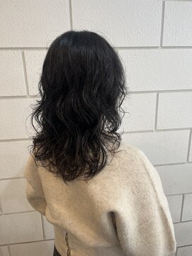 アルゴ 茅ヶ崎(ARUGO) オリーブグレーレディースパーマ/ニュアンスパーマ
