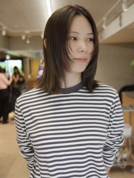 フェイスレイヤー×オリーブベージュ