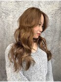 honey beige / layer cut
