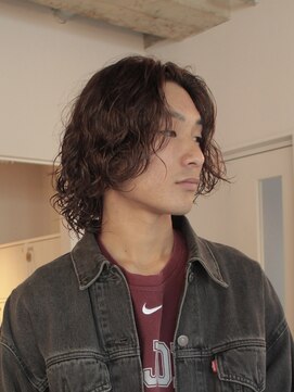 トッド(tod) メンズカットメンズパーマニュアンスパーマフェザーパーマ眉毛