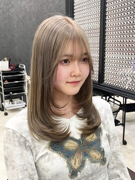 デザインサロンリア(design salon Lia) ミルクティーカラー