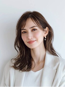 コアフィールド マサコ島田店 大人ガーリー/ダークアッシュ/似合わせカット