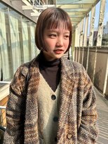 トレンチ(TRENCH)&nbsp;【RIKU】ミニボブ　ボブ　ショート