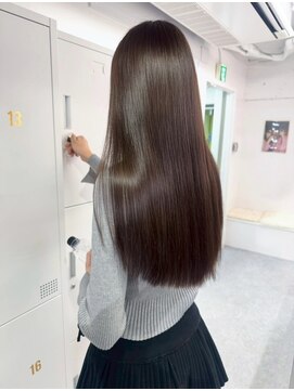 ベレーザ 川越(Beleza) 16681髪質改善ダークグレージュロングレイヤーダークブラウン