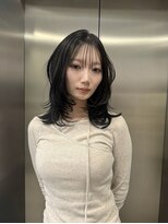 ピア ヤクイン(Pia Yakuin)&nbsp;ミディアムレイヤー/韓国レイヤー/透け感グレージュカラー