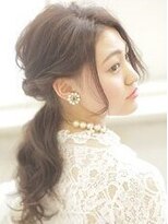 グッドフェローズ キタホリエ(GoodFellas kitahorie)&nbsp;グレージュメルトカラー☆パーティーヘアー☆