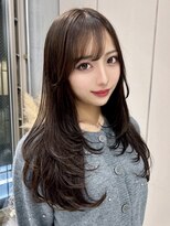 ディーバ 藤沢(D.I.E.V.A) 20代30代40代髪質改善ストレートレイヤーカットスモーキーカラー