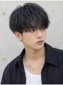 メンズカット/束間マッシュ/シースルーマッシュ/メンズマッシュ