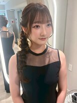 オモチャ 銀座(OMOCHA)&nbsp;大人かわいい編み下ろし/ロングヘアアレンジ