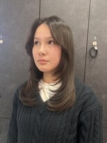 クラン エン バイ ヘッドライト 二子玉川店(clan en. by HEADLIGHT) 人気スタイル◎ミディアムレイヤー/グレージュ