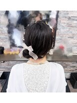 ビゼ 梅田(BIZE)&nbsp;サイドお団子ヘア