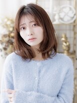 ENOAhair&spabyCOVERHAIR【ショート/白髪染め ぼかし/ヘッドスパ】【10/1開店(予定)】&nbsp;外ハネが軽やかな大人ミディ/川口/30代/40代/50代