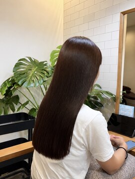 ヘアー アトリエ イチ(hair atelier iti) ココアブラウン×ロング