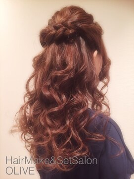 オリーブ(OLIVE) Olive＊ルーズハーフ