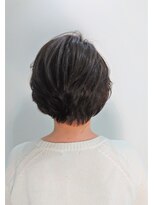 ヘアーアンドアイラッシュ ヨーク(Hair&eyelash york's) くびれショート BACK