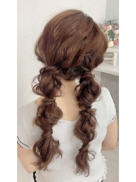 ヘアーセットサロン ピンキー(Hairset Salon Pinky) Pinky.アレンジツイン