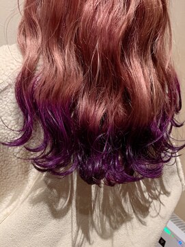 リン(Lin.) 裾カラー×パープル