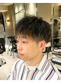 ツイストパーマ メンズスタイル