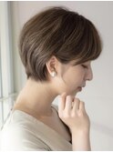 マッシュショート/小顔カット/大人ショートカット/30代40代